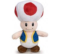 Play by Play Super Mario Bros Peluche Champignon Toad 30 cm Qualité Super Soft