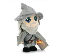 Play by Play The Lord of The Rings Peluche Le Seigneur des Anneaux 28 cm Aragorn Frodo Gandalf Gollum Legolas Édition Collectionneur - Qualité Super Soft (sans boîte de présentation, Gandalf Le Gris)