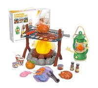 Play Camping Set for Kids - Fint Campfire Kit Creative Learning Toy, Kitchen Adventure Game, Outdoor Toy Collection Run Play Equipment | Jeu Éducatif pour Les De Jeu en Plein Air Age Comp