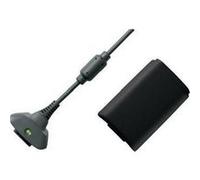 Play & Charge pour Xbox 360 - Batterie 4800 mAh + câble chargeur 1 mètre - Noir - Straße Game ® Noir G