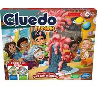 Play-Cluedo Junior, Plateau De Jeu À 2 Faces, 2 Jeux En Un, Jeu De Détective Pour Enfants, Jeu De Société Pour Enfants, Jeux Junior, Version Allemande