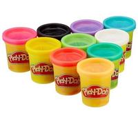 Play-Doh - 10 pots de Pate A Modeler - Couleurs Multiples - 53 g chacun