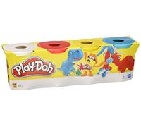 Play-Doh - 22114eu40 - Pâte à Modeler - 4 Pots - Coloris Aléatoire
