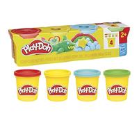 Play-Doh 4 Couleurs Classiques, Coffret de Pâte à Modeler 85g x4, Activité Manuelle et Créations Artistiques, Kits Créatifs Play-Doh pour Enfants