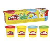 Play-Doh Coffret pâte à modeler 4 Couleurs Classiques 85 g x4 – Kit créatif enfants