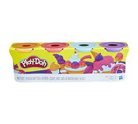 Play-Doh 4 Pots De Pate A Modeler - Couleurs Sorbets - 112 G Chacun