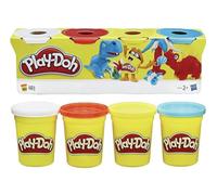 Play-Doh - 4 Pots de Pate A Modeler - Multicouleur - 112 g chacun x 4 (448g)