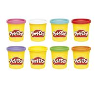 Play-Doh Pots de pâte à modeler 8 couleurs Arc-en-Ciel - 85 g - Dès 3 ans
