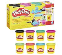Play-Doh 8 Couleurs Vives, Pots de pâte à Modeler de 85 g