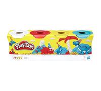 Play-Doh B6508ES0 Pack de 4 Couleurs Classiques atoxiques pour Enfants à partir de 2 Ans, Pots de 112 g