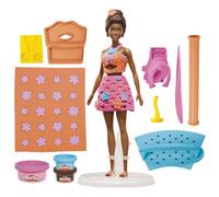 Play-Doh Barbie Crochet à la Plage, Coffret de création de Mode pour poupée en pâte à Modeler et Accessoires, Loisirs créatifs pour Enfants, dès 5 Ans