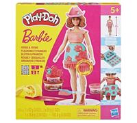 Play-Doh Barbie Fleurons et Franges, Coffret de pâte à Modeler