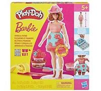 Play-Doh Barbie Fleurons et franges, coffret de pâte à modeler Rose