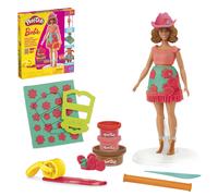 Play-Doh Barbie Florals and Fringe Doll Set