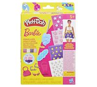 Play-Doh Barbie Joyaux et gemmes, recharges pour Coffret de pâte à Modeler
