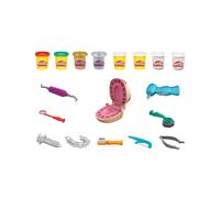 Play-Doh Cabinet Dentaire F12595L0 : Kit de modelage avec 10 outils dentaires et 8 pots de pâte à modeler (454g) pour enfant, dès 3 ans. Assemblage requis.