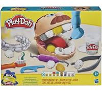Play-Doh Cabinet dentaire pour enfants - 8 Pots de pâte a modeler atoxique - des 3 ans