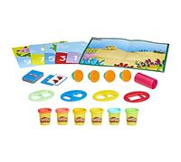 Play-Doh Chiffres, 6 Tapis D'Activité, 10 Cartes Et 6 Pots de Pâte à Modeler Exclusivité sur Amazon