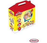 PLAY DOH - Coffret anniversaire - Coloriage - Pâte à modeler - Cartons d'invitations - Chapeaux
