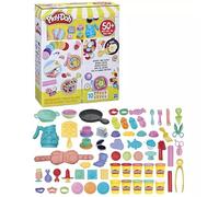 Play-Doh, Coffret Brunch créatif avec Accessoires de Cuisine et pâte à Modeler
