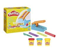 Play-Doh, Coffret Starter Le Serpentin, Activité Créative avec 3 Pots de Pâte à Modeler et 10 Formes Amusantes pour Enfants dès 3 Ans