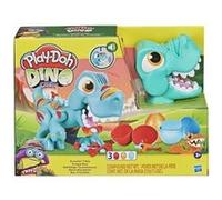 Play-Doh Dino Crew, Croque Dino, jouet pour enfants avec bruits de dinosaure, 3 oeufs Play-Doh pâte à modeler, à partir de 3 ans G