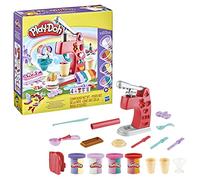 Play-Doh Glaces Fantastiques - Magical Frozen Treats Playset - 4 Pots de Couleurs Doubles