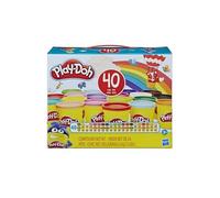 Play Doh - HASBRO - 40 pots de pâte à modeler - Multicolore - Pour enfants dès 3 ans
