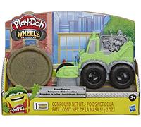 Play-Doh Kit de pâtisserie Wheels - Balayeuse à coups, 1 récipient spécial de Play-Doh - Jouet pour Enfant - 20,6 x 15 x 5,8 cm - Hasbro