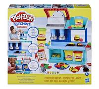 Play-Doh Kitchen Creations, Coffret Le P'tit Resto, Jouet Créatif pour Enfants Dès 3 Ans, Pâte à Modeler avec Accessoires