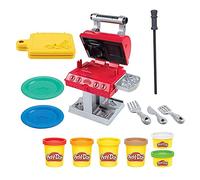 Play-Doh Pâte à modeler Kitchen Creations Le Roi du Grill - 6 pots multicolores - Dès 3 ans