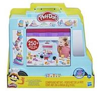 Play-Doh, Marchand de Glace ambulant, Jouet pour Enfants dès 3 Ans, 20 Outils, 5 Couleurs de pâte à Modeler