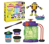 Play-Doh Les Tortues Ninja Station de Mutation, Coffret de pâte à Modeler, Jouet de Noël, Dès 4 Ans