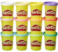 Play-Doh Lot de 12 pots de pâte à modeler aux couleurs printemps