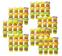 Play-Doh Lot de 84 pots de pâte à modeler aux couleurs printemps