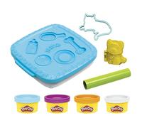 Play-Doh Ma Petite boîte créative à Animaux, Coffret de pâte à Modeler Play-Doh avec boîte de Rangement, Loisirs créatifs pour Enfants