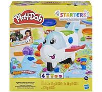 Play-Doh, Mon avion des découvertes, avec 4 pots de pâte a modeler, jouets préscolaires, Des 3 ans, Play-Doh Starters