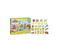 Play-Doh Mon petit jardin, Coffret de pâte a modeler pour faire pousser des fleurs et fruits avec accessoires, Des 3 ans