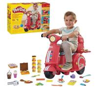 Play-Doh Mon scooter à pizzas, jouets de loisirs créatifs avec pâte à modeler pour enfants