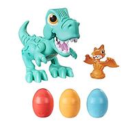 Play-Doh Nerf Pate A Modeler - Dino Crew, Croque Dino, Jouet pour Enfants avec bruits rigolos de Dinosaure - Multicolore