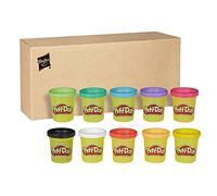 HASBRO - Play-Doh - Lot De 10 Pots De Pâte A Modeler Différentes Couleurs