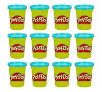 Pâte à modeler Play-Doh - 12 pots de 112g bleus