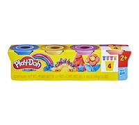 Play-Doh pack de 4 pots de pâte à modeler reflets métalliques