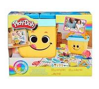 Play doh - panier pique nique des formes : 6 pots pate a modeler + 12 accessoires - set coffret creations et carte animaux