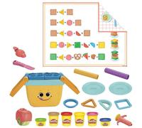Play-Doh Jeu de démarrage Formes de Pique-Nique (F6916) – Jouet préscolaire à partir de 3 ans
