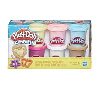 Play-Doh - Pate A Modeler 6 Pots - Confettis - 336 Grammes