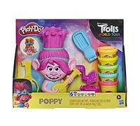 Play-Doh - Pate A Modeler - Poppy, Cheveux Arc-en-Ciel - La Reine des Trolls