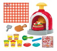 Play-Doh – Coffret pâte à modeler Four à pizzas tournant, 8 accessoires, 5 couleurs – Dès 3 ans