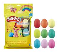 Play-Doh, Sac d'œufs, Pack de 9 œufs avec pâte à Modeler