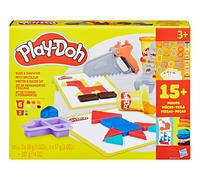 Play Doh Set de Vétérinaire Coloré / Set de Modelage et Construction (outils de maçonnerie)